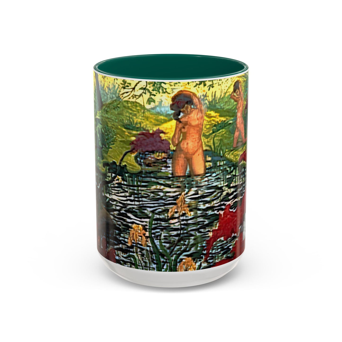 Ranson, Paul - The Lotus Bather (1906) - Colorful Accent Mugs