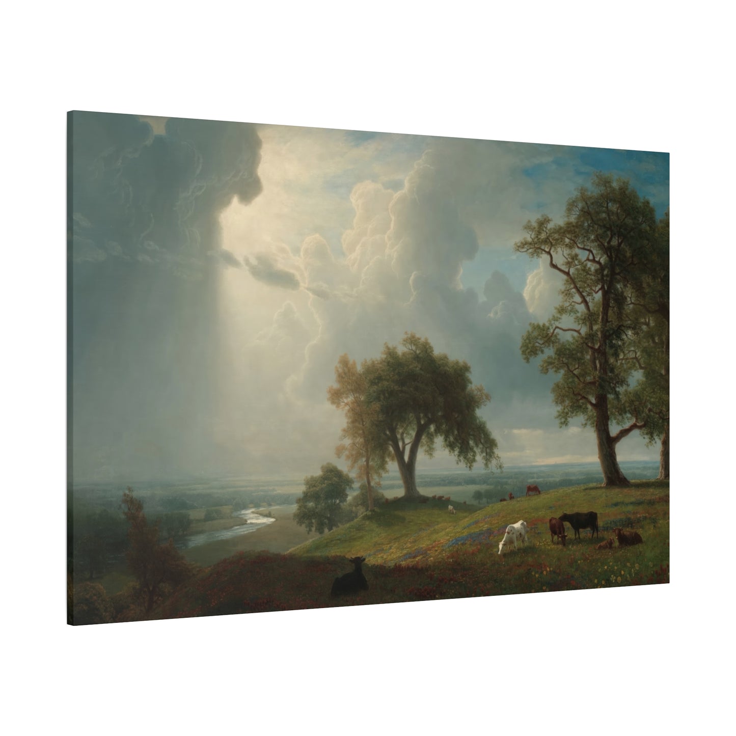 Bierstadt, Albert - California Spring (1875) - Canvas Block, unframed