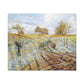 Pissarro, Camille - Hoarfrost (1873) - Canvas Block, unframed