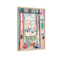 Matisse, Henri - Open Window, Collioure (1905) - Matte Canvas, Framed
