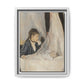 Morisot, Berthe - The Cradle (1872) - Matte Canvas, Framed
