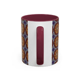 Solar Disc Mandala - Colorful Accent Mugs
