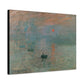 Monet, Claude - Impression, Sunrise (1872) - Canvas Block, unframed