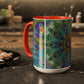 Pacio, Adam - Melek Taus Mandala - Colorful Accent Mugs
