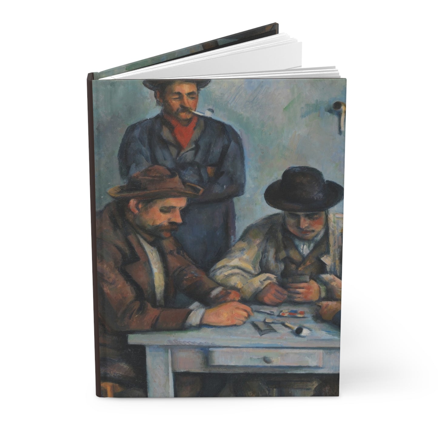 Cézanne, Paul - The Card Players (1892) - Hardcover Journal Matte