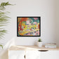 Matisse, Henri - The Joy of Life (1905) - Matte Canvas, Framed