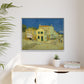 Van Gogh, Vincent - The Yellow House (1888) - Matte Canvas, Framed