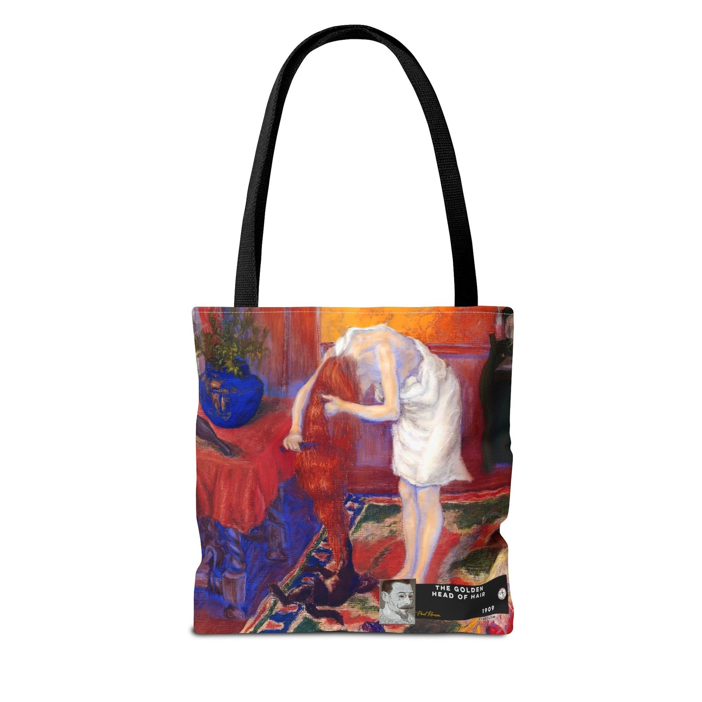 Ranson, Paul - The Golden Head of Hair (1909) - Tote Bag
