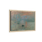 Monet, Claude - Impression, Sunrise (1872) - Matte Canvas, Framed