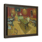 Van Gogh, Vincent - The Night Cafe (1888) - Matte Canvas, Framed