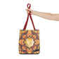 Filiger, Charles - Woman’s Head with Closed Eyes (1893) - Tote Bag
