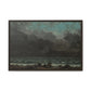 Courbet, Gustave - The Sea (1865) - Matte Canvas, Framed