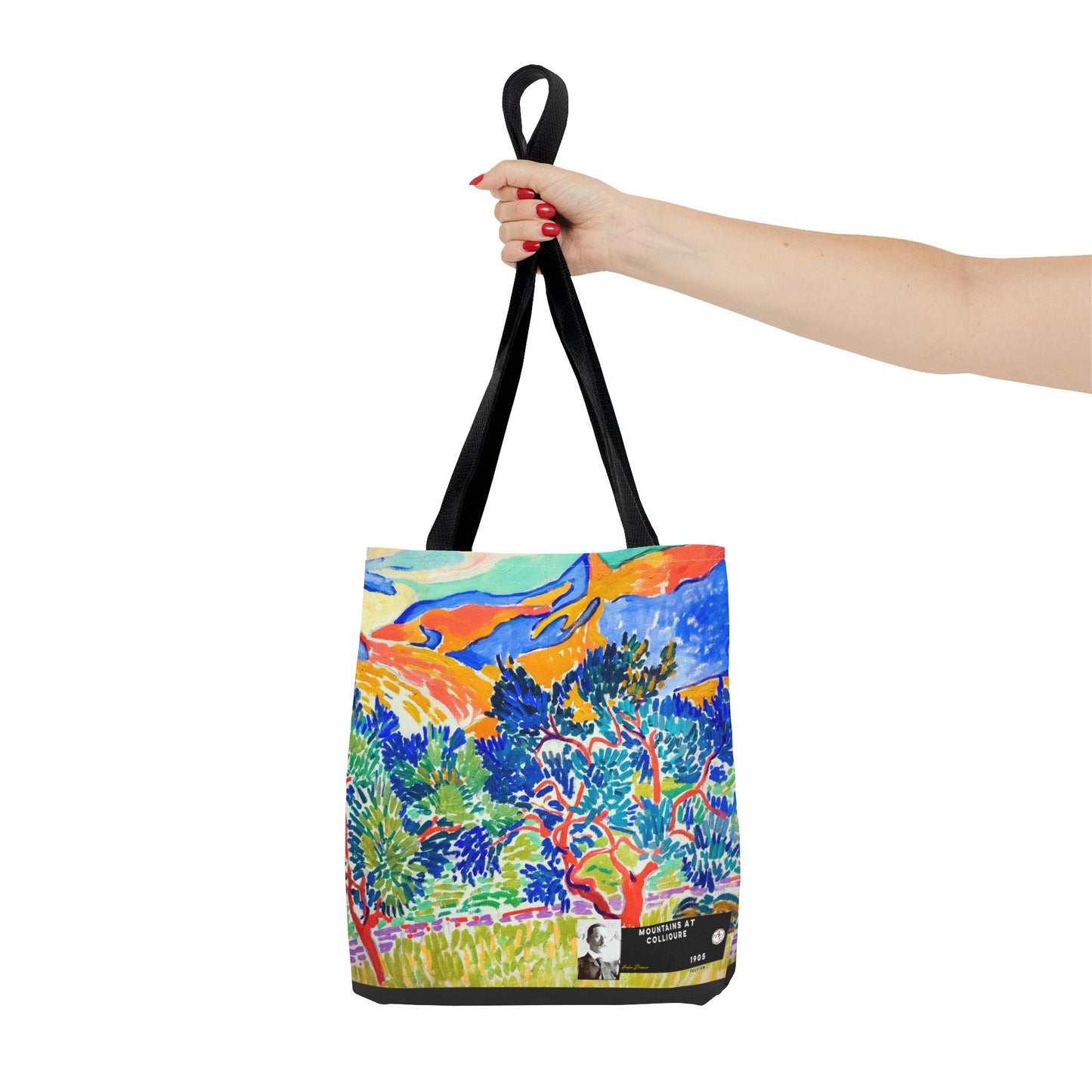 Derain, André - Mountains at Collioure (1905) - Tote Bag