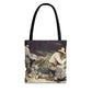 Courbet, Gustave - The Stone Breakers (1850) - Tote Bag
