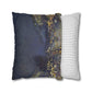 Pissarro, Camille - The Boulevard Montmartre At Night (1897) - Suede Square Pillowcase