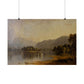 Gifford, Sanford Robinson - Mount Washington from the Saco  (1858) - Satin Posters