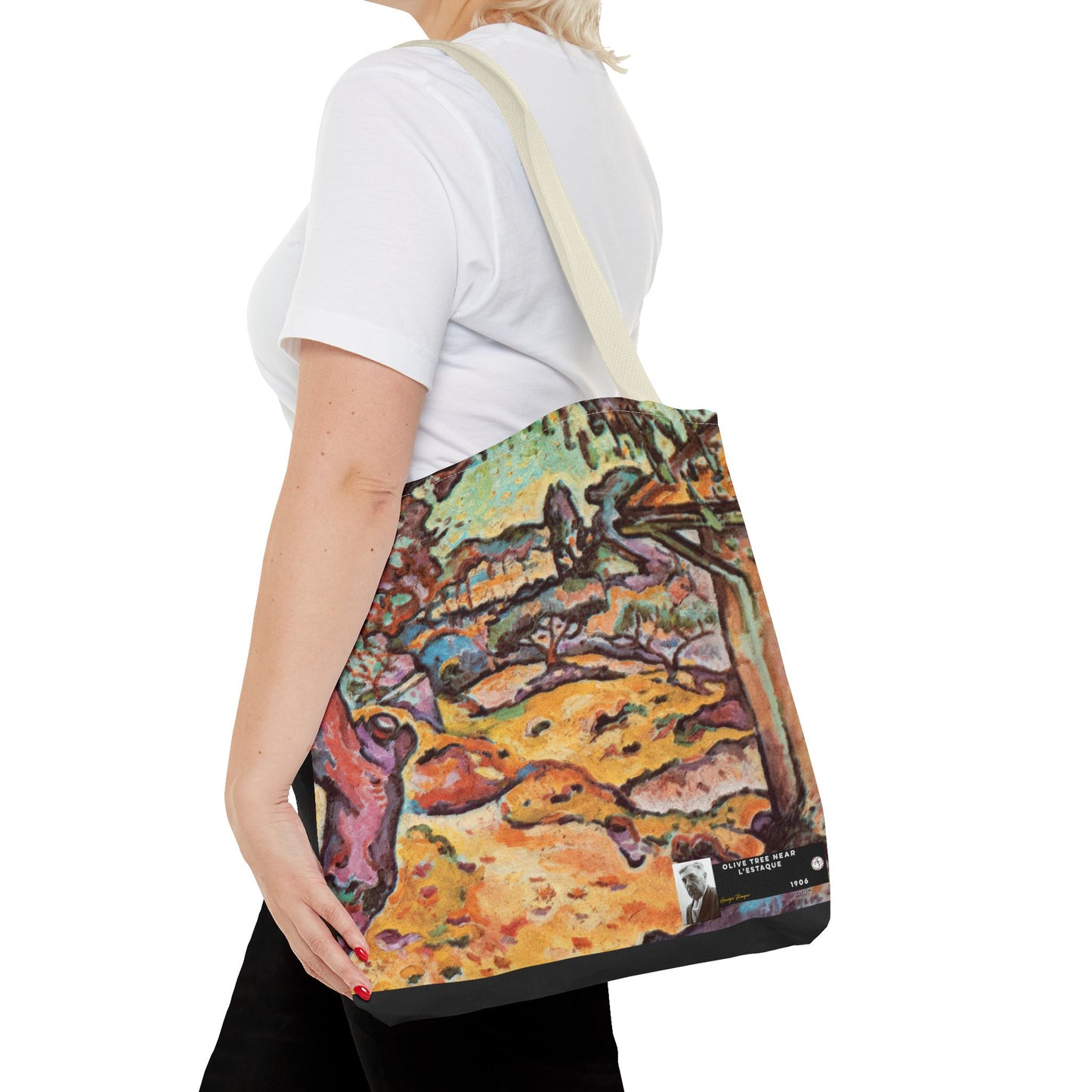 Braque, Georges - Olive Tree near L'Estaque (1906) - Tote Bag