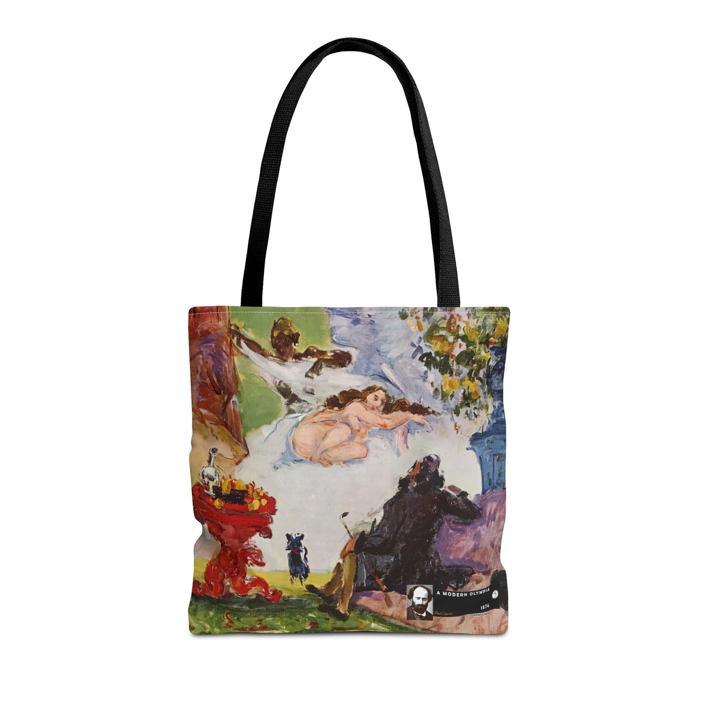 Cézanne, Paul - A Modern Olympia (1874) - Tote Bag