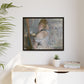 Morisot, Berthe - Woman at Her Toilette (1880) - Matte Canvas, Framed