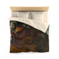 Toulouse-Lautrec, Henri - At the Moulin Rouge (1892) - Microfiber Duvet Cover