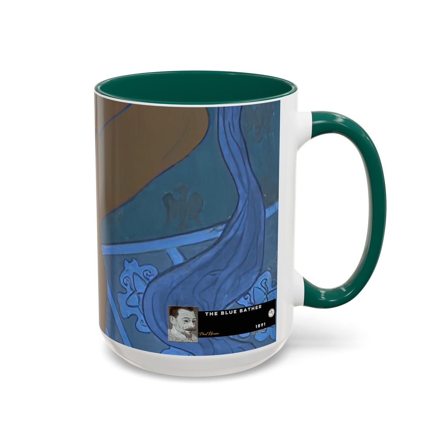 Ranson, Paul - The Blue Bather (1891) - Colorful Accent Mugs