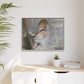 Morisot, Berthe - Woman at Her Toilette (1880) - Matte Canvas, Framed