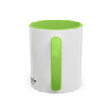 AdamPacio.com - White Logo - Colorful Accent Mugs