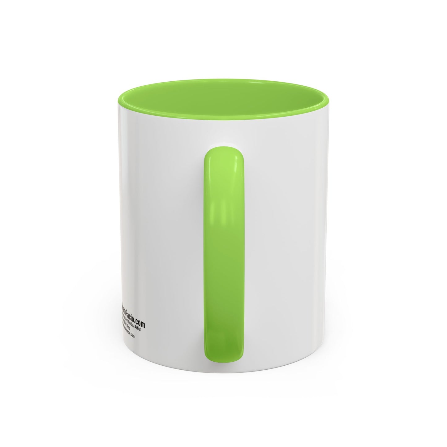 AdamPacio.com - White Logo - Colorful Accent Mugs