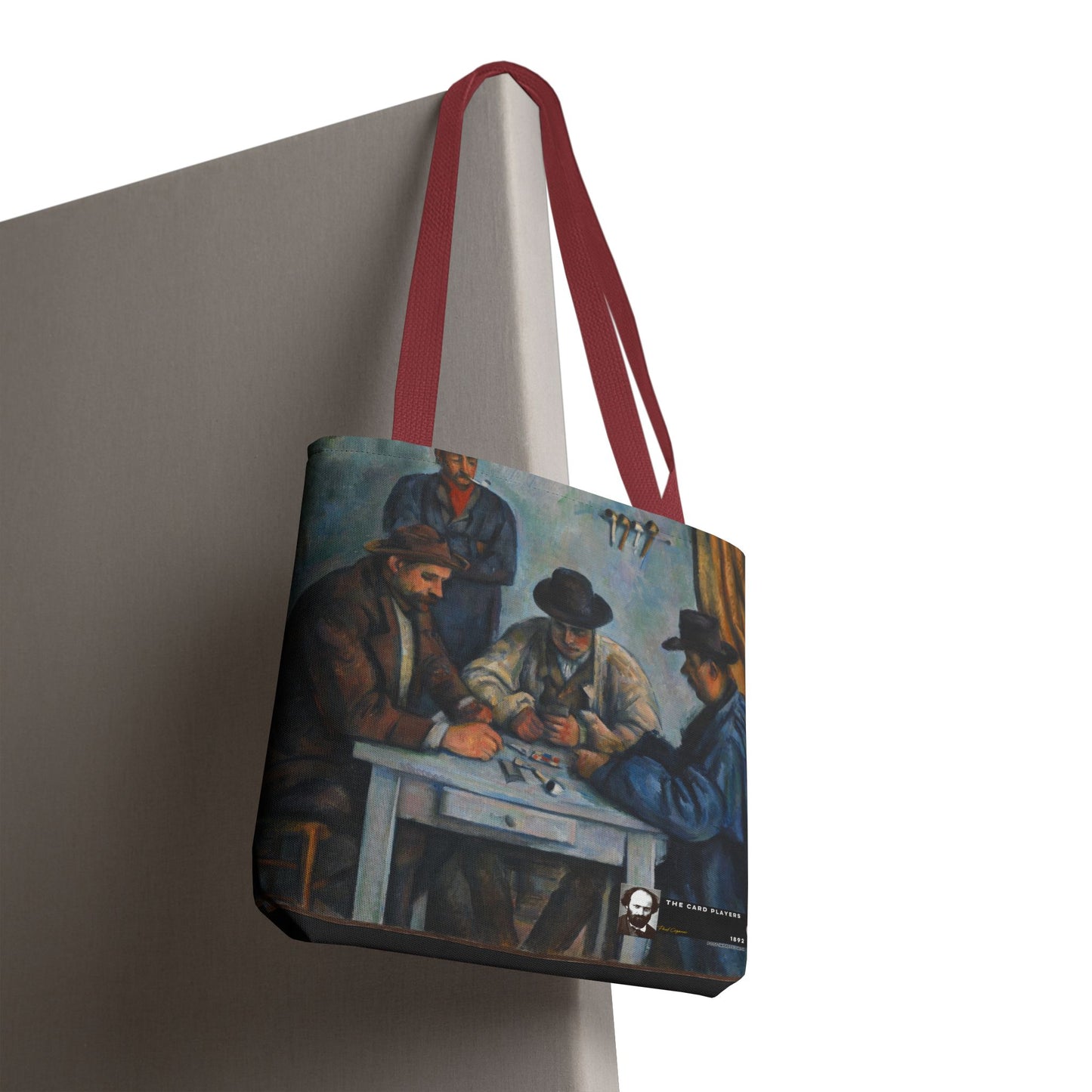 Cézanne, Paul - The Card Players (1892) - Tote Bag