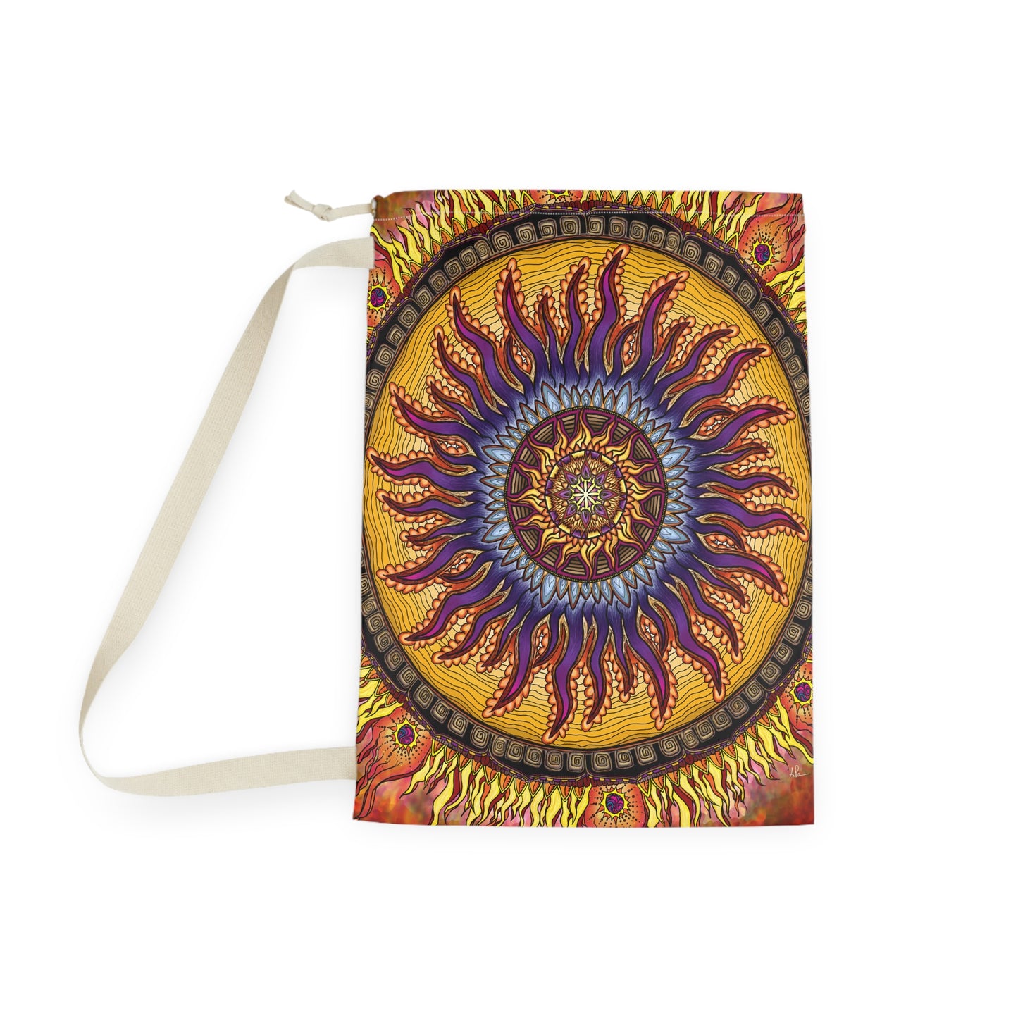 Pacio, Adam - Solar Disc Mandala - Laundry Bag