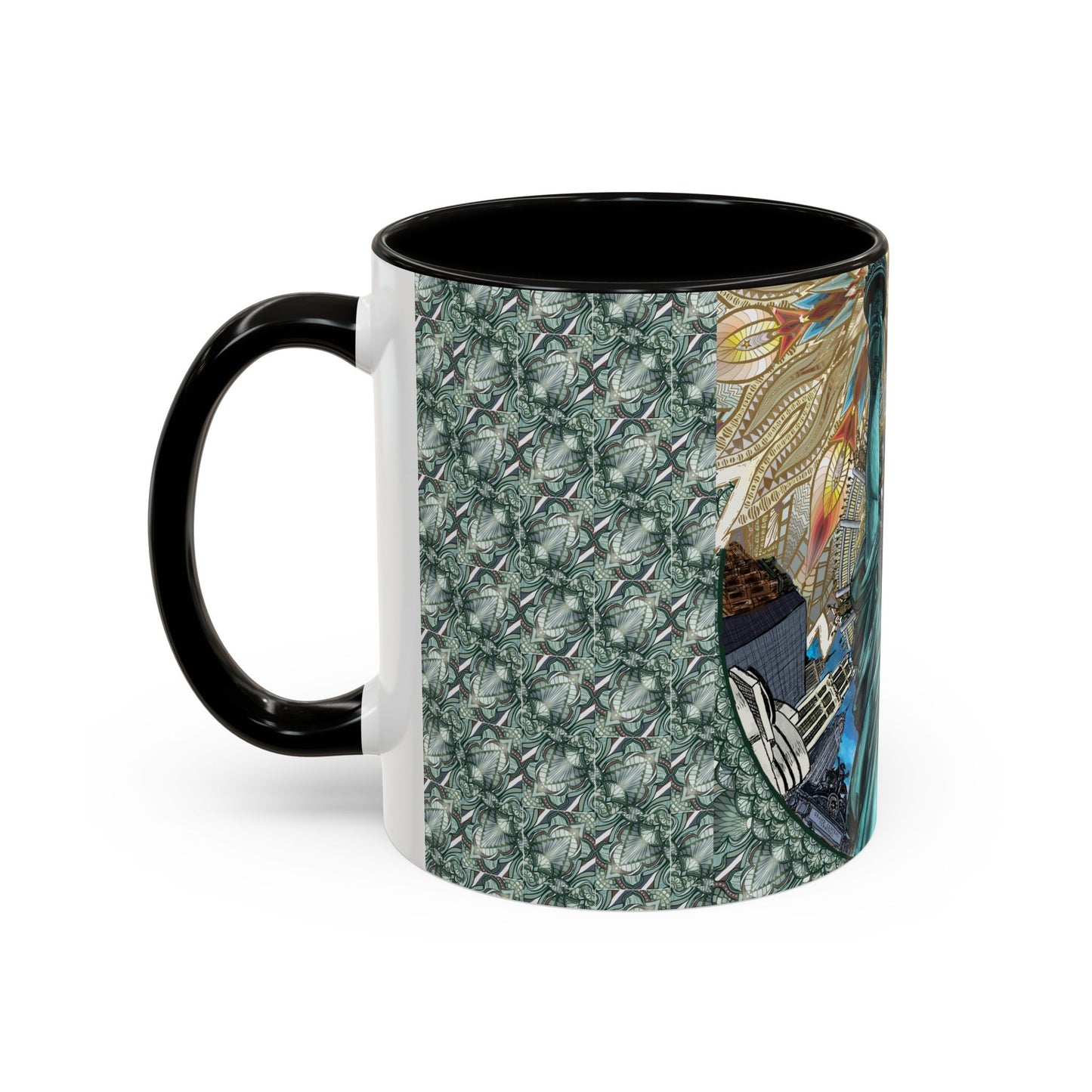 Pacio, Adam - Liberty Mandala - Colorful Accent Mugs