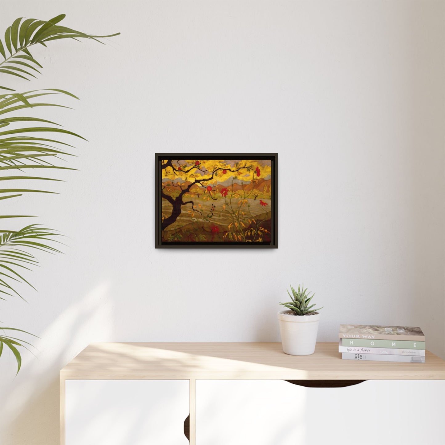Ranson, Paul - Apple Tree with Red Fruit (1902) - Matte Canvas, Framed