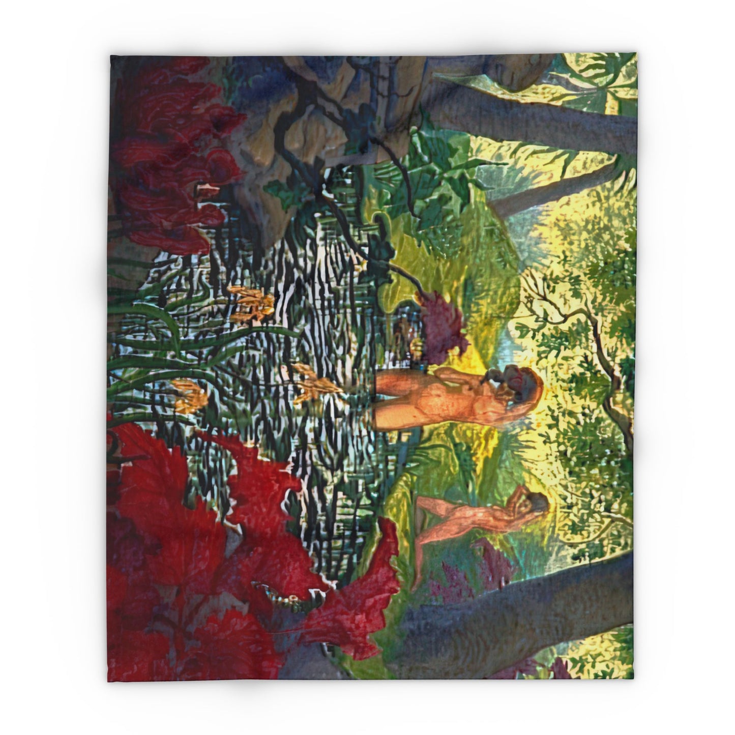 Ranson, Paul - The Lotus Bather (1906) - Arctic Fleece Blanket