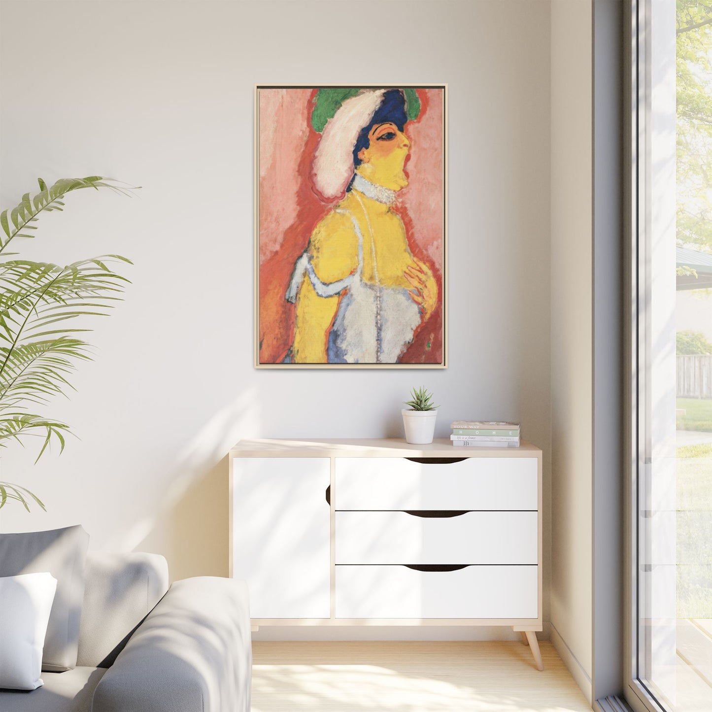 Van Dongen, Kees - Modjesko, Soprano Singer (1908) - Matte Canvas, Framed