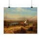 Bierstadt, Albert - The Last of the Buffalo  (1888) - Satin Posters