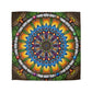 Pacio, Adam - Emerald Arrows Mandala - Microfiber Duvet Cover