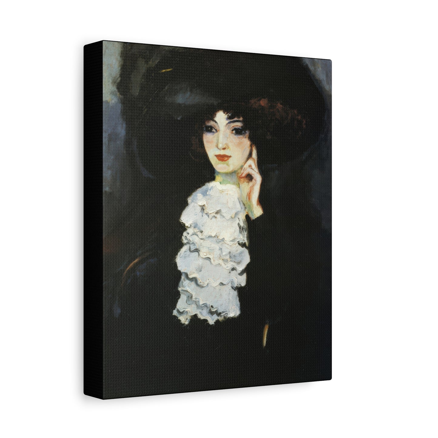 Van Dongen, Kees - Woman with Frill (1905) - Canvas Block, unframed