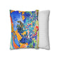 Derain, André - Mountains at Collioure (1905) - Suede Square Pillowcase