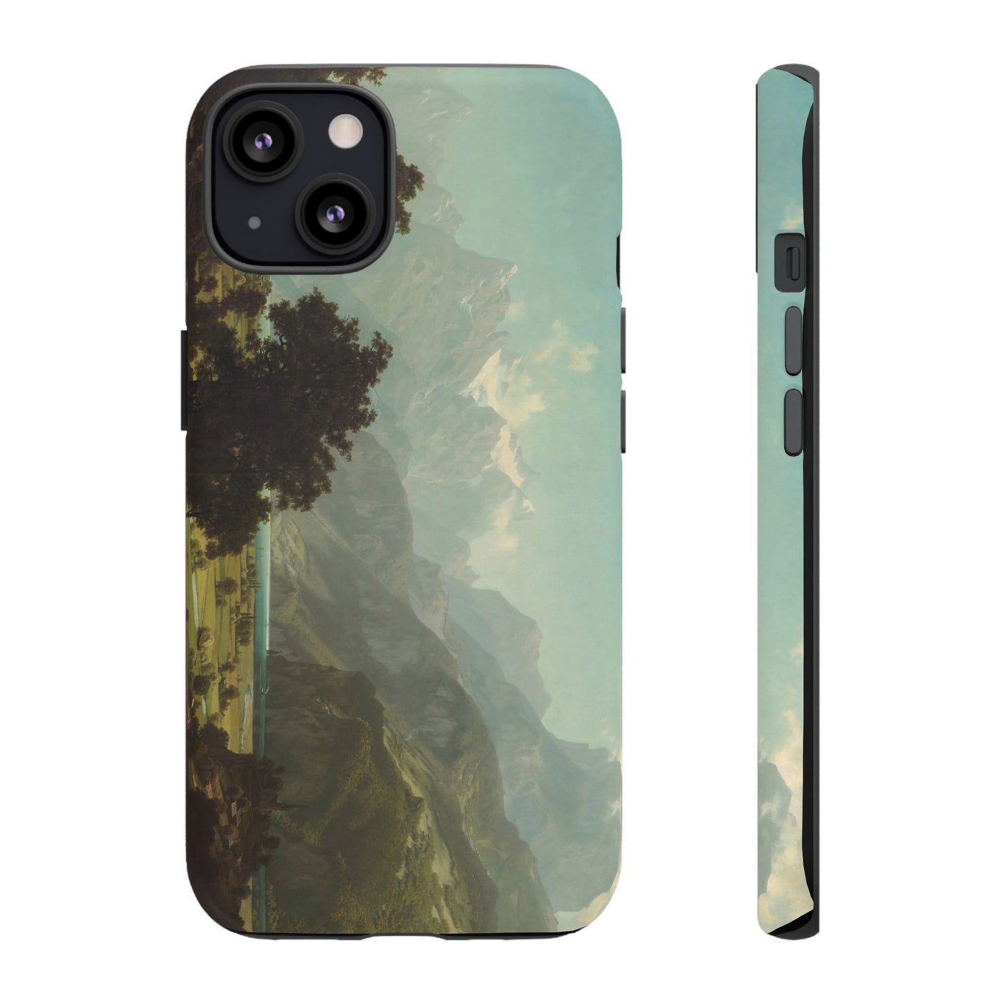 Bierstadt, Albert - Lake Lucerne (1858) - Tough Phone Cases