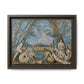 Cézanne, Paul - The Large Bathers (1906) - Matte Canvas, Framed