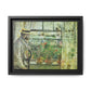 Morisot, Berthe - Eugene Manet on the Isle of Wight (1875) - Matte Canvas, Framed