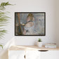 Morisot, Berthe - Woman at Her Toilette (1880) - Matte Canvas, Framed