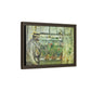 Morisot, Berthe - Eugene Manet on the Isle of Wight (1875) - Matte Canvas, Framed