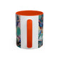 Matisse, Henri - Woman with a Hat (1905) - Colorful Accent Mugs