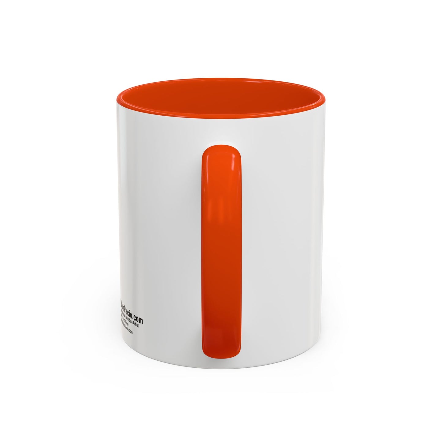 AdamPacio.com - Black Logo - Colorful Accent Mugs
