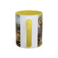 Redon, Odilon - The Cyclops (1914) - Colorful Accent Mugs