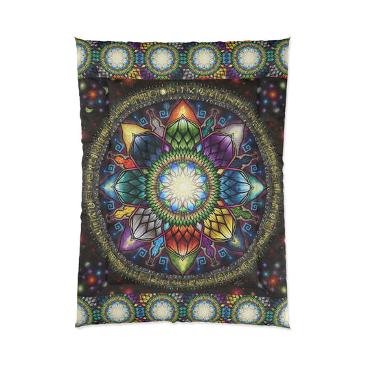Mystic Jewel Mandala - Comforter