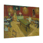 Van Gogh, Vincent - The Night Cafe (1888) - Canvas Block, unframed