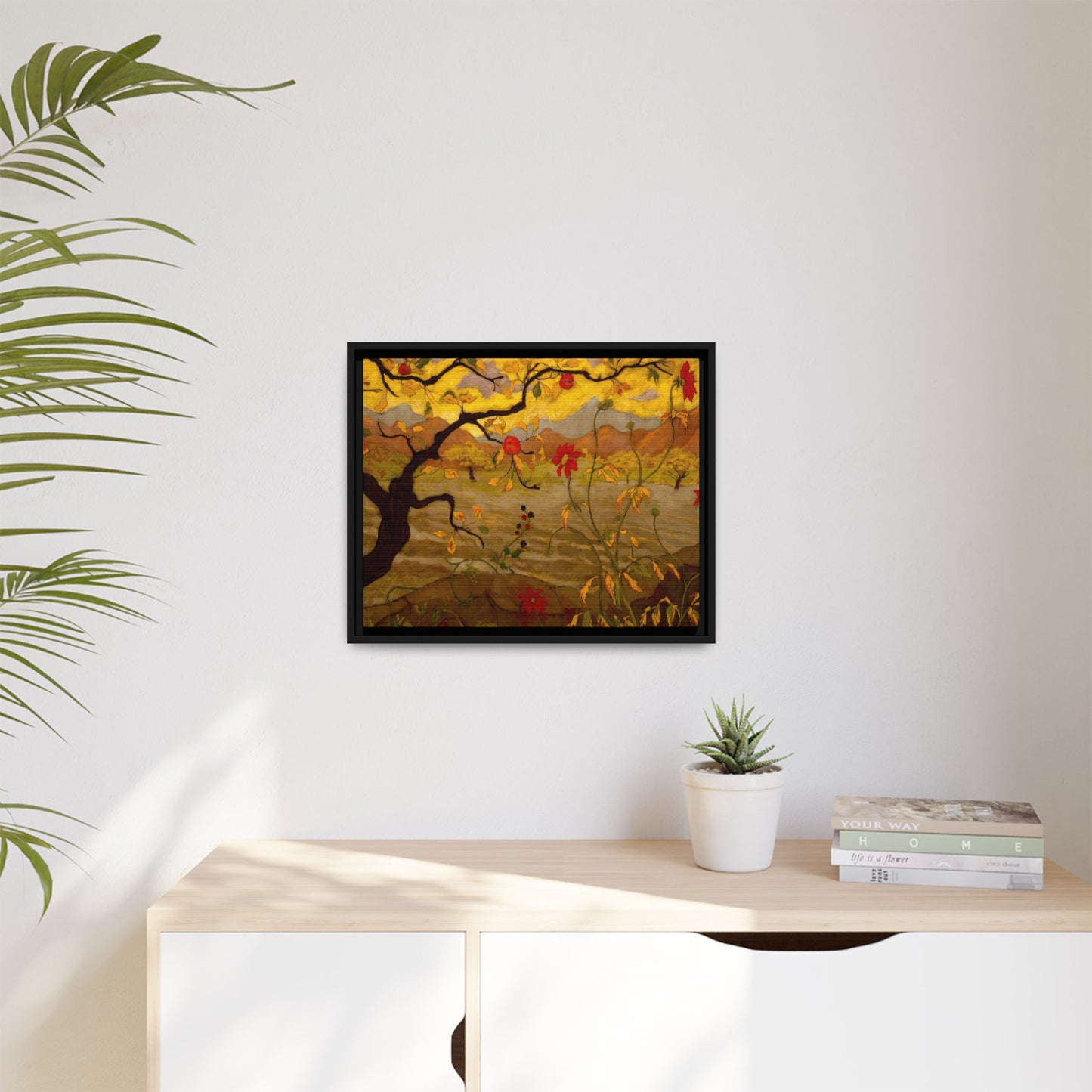 Ranson, Paul - Apple Tree with Red Fruit (1902) - Matte Canvas, Framed
