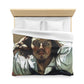 Courbet, Gustave - The Desperate Man (1843) - Microfiber Duvet Cover